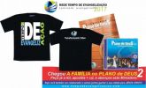 kit Camisa Evangelismo 2017+apostila+cd